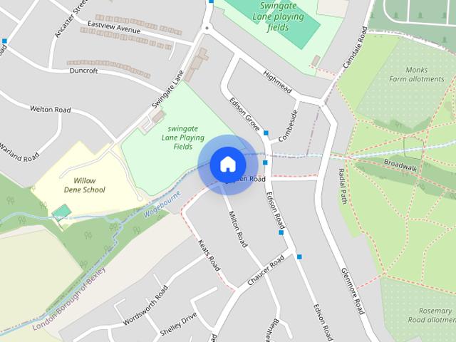 House for rent in East Wickham, Greater London