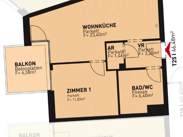 Apartment mieten in Donaustadt, Wien