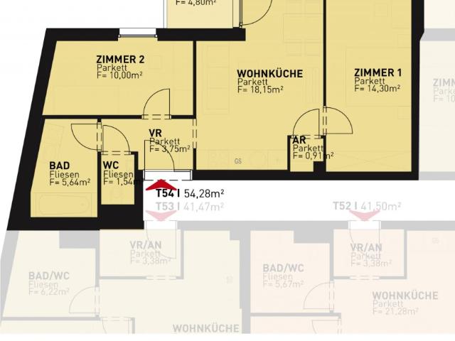 Apartment mieten in Donaustadt, Wien