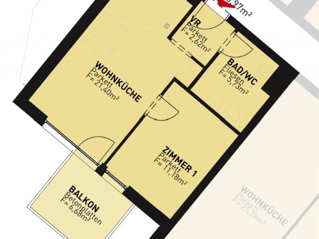 Apartment mieten in Donaustadt, Wien