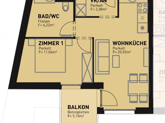 Apartment mieten in Donaustadt, Wien