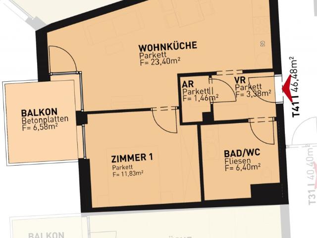 Apartment mieten in Donaustadt, Wien