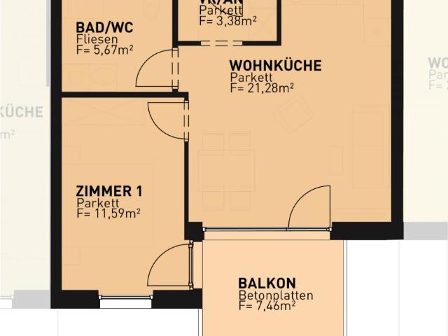 Apartment mieten in Donaustadt, Wien