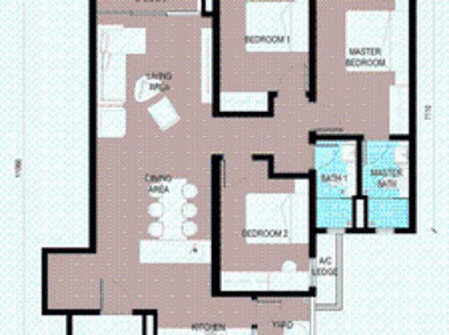 Apartment for rent in Country Heights Damansara, Kuala Lumpur