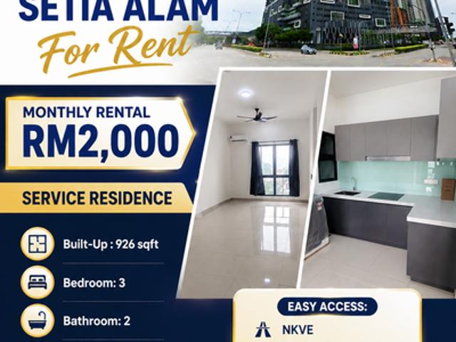 Condominium for rent in Petaling, Alam Impian