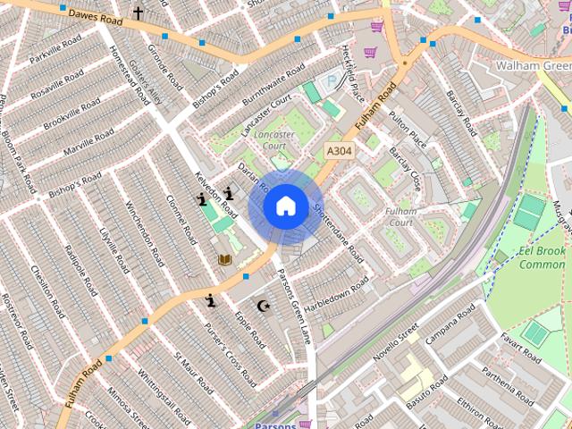 Apartment for rent in Parson's Green, Greater London