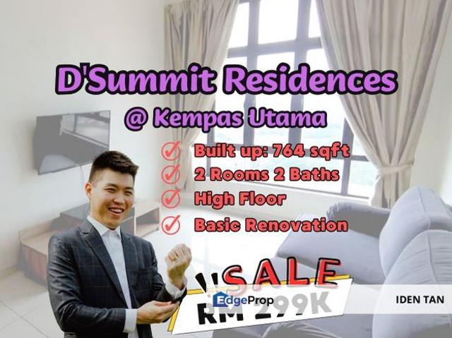 Condominium for sale in Taman Kempas Utama, Johor Bahru