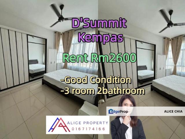 Condominium for rent in Johore Bahru, Johor
