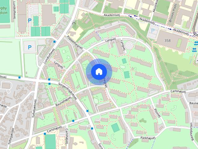 Zimmer til leje i Kongens Lyngby  , Brøndby