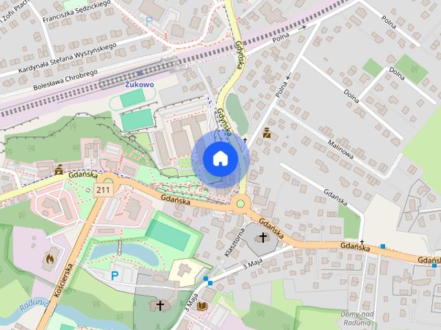 Kawalerka do wynajęcia w Żukowo, Pomorskie