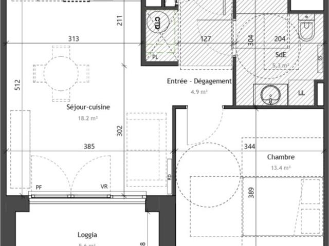 Appartement vente à Saint-Loubès, Gironde