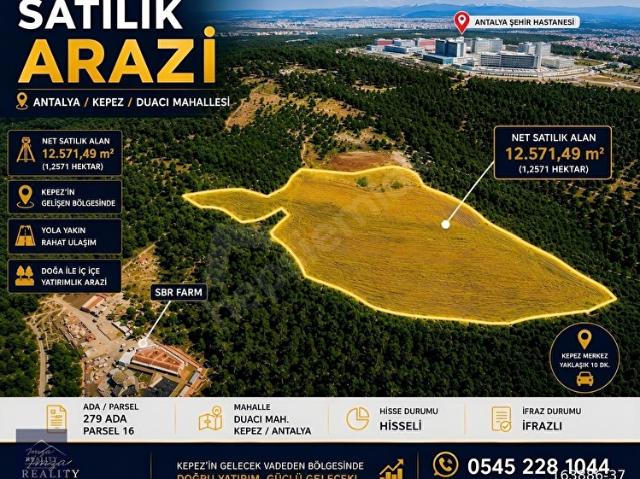 Kepez, Antalya içerisinde satılık Arsa