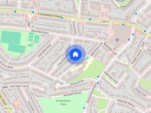 Room to rent in Terenure-Cherryfield DED 1986, County Dublin