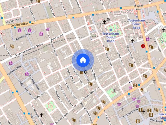 Apartment for rent in Soho, Greater London