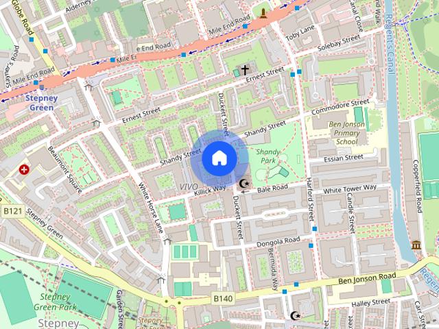 Apartment for rent in Ocean Estate, Greater London