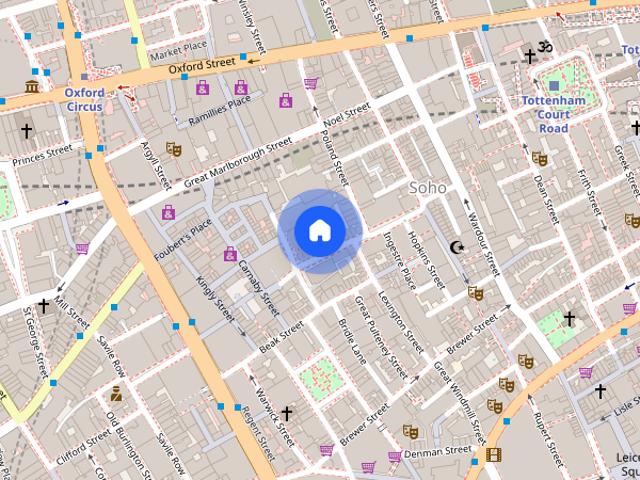 Apartment for rent in Soho, Greater London