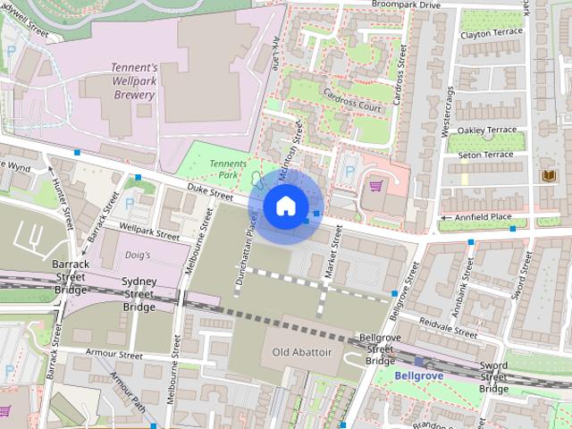 Apartment for rent in Gallowgate, Scotland