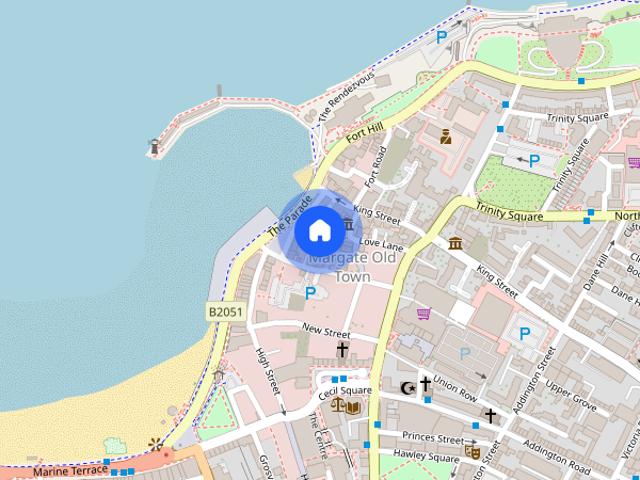 Apartment for rent in Margate Old Town, Acol