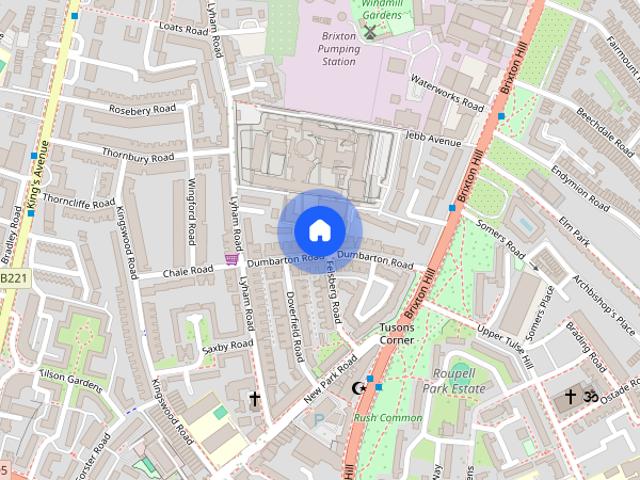 Apartment for rent in London Borough of Lambeth, Greater London