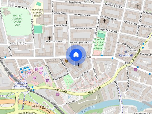 Apartment for rent in Partick, Scotland