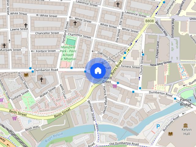 Apartment for rent in Partickhill, Glasgow