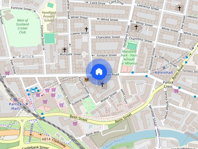 Apartment for rent in Partick, Scotland
