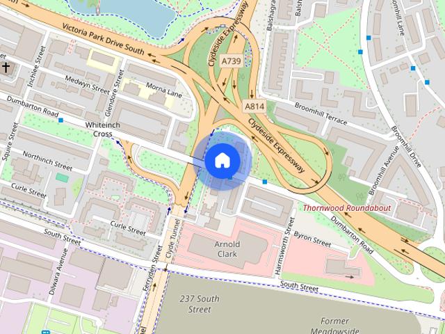 Apartment for rent in Broomhill, Scotland