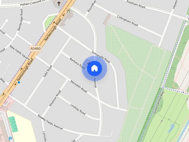 House for rent in Leicester, Braunstone