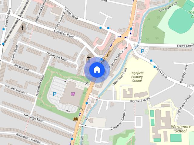 Apartment for rent in Winchmore Hill, Palmers Green