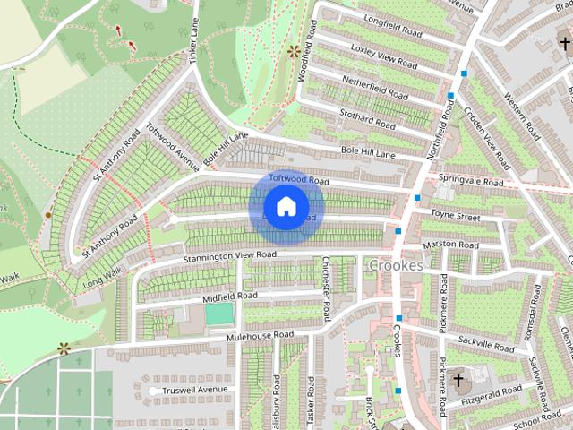 House for rent in Crookes, Sheffield
