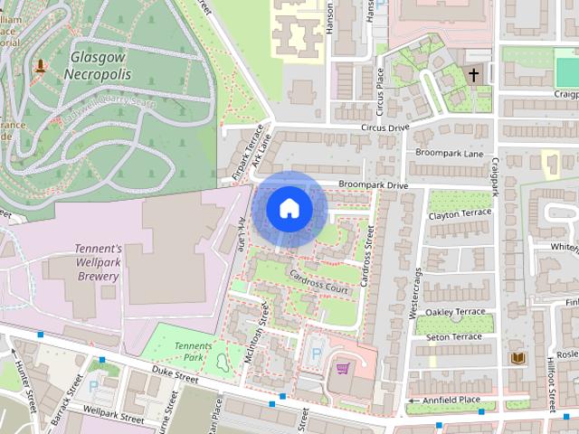 House for rent in Dennistoun, Scotland
