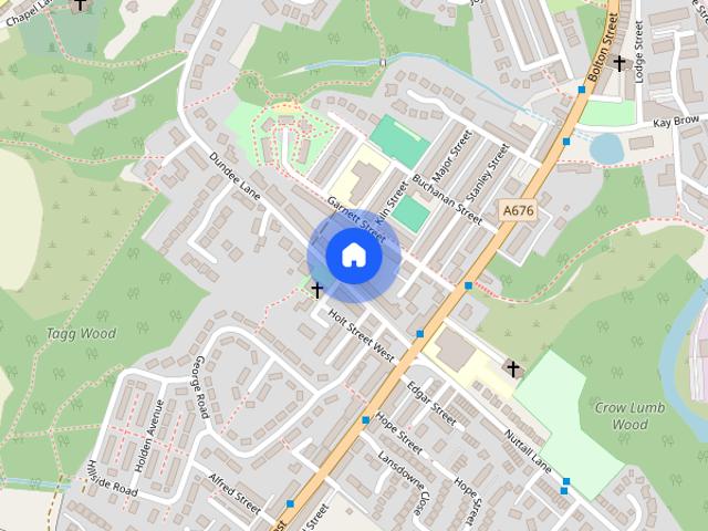 Apartment for rent in Holcombe, Bury