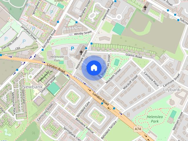 Apartment for rent in Newbank, Scotland