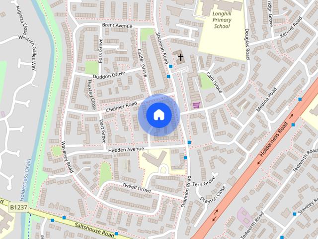House for rent in Longhill, Hull