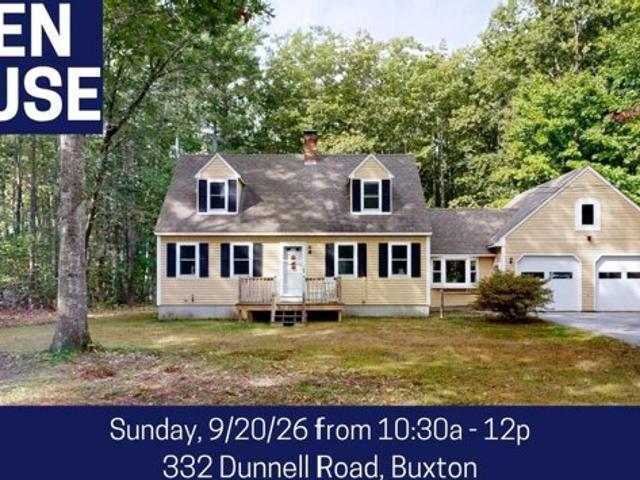House for sale in Buxton, Maine