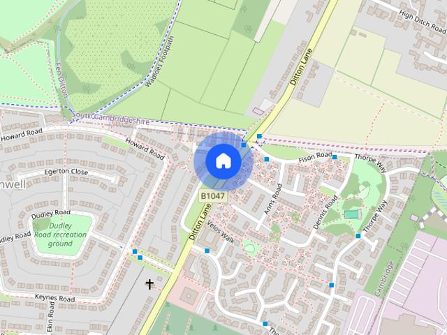 House for rent in Barnwell, Arbury