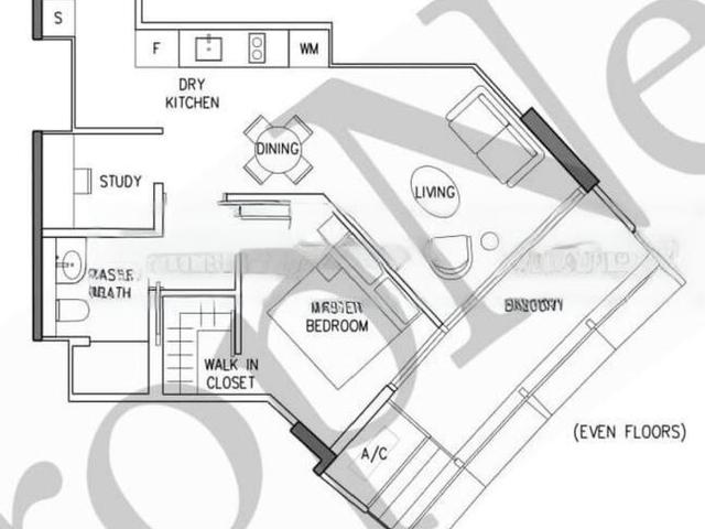 Apartment for sale in Bugis