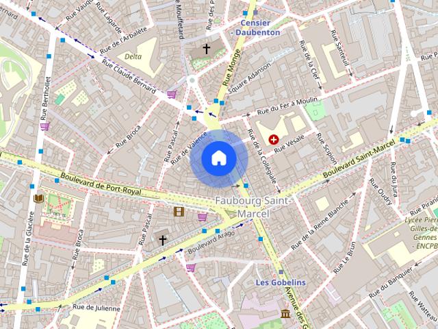 Maison location à Paris 5e Arrondissement, Paris