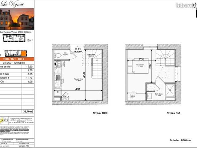 Appartement vente à Orléans, Loiret