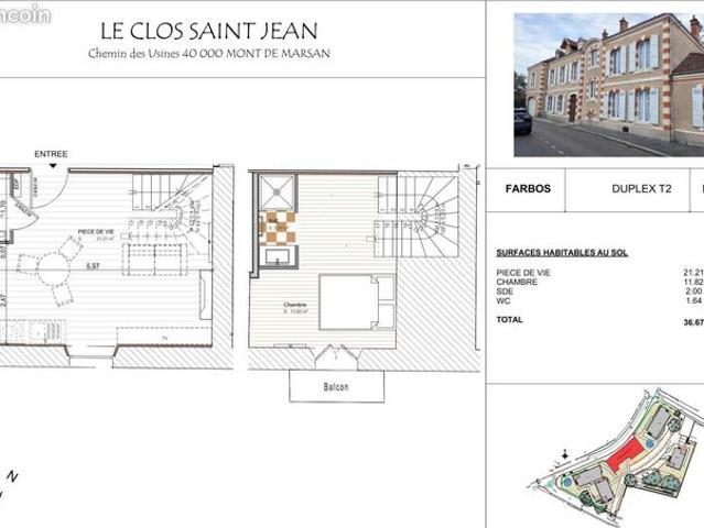 Appartement vente à Mont-de-Marsan, Mont-de-marsan