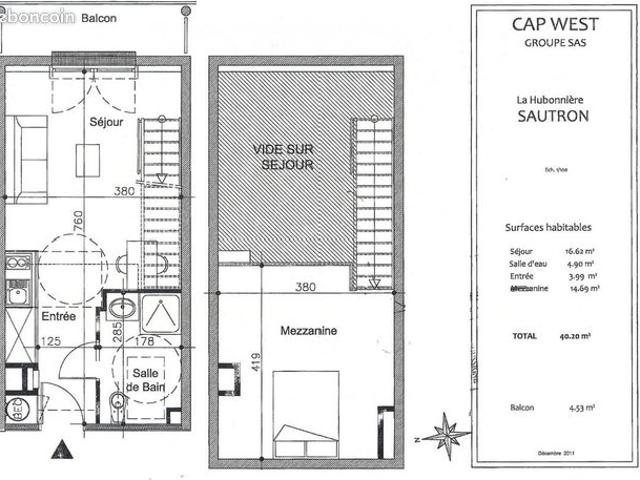 Appartement vente à Nantes, Sautron