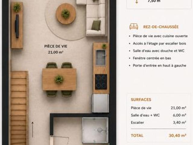 Appartement vente à Dijon, Auxonne