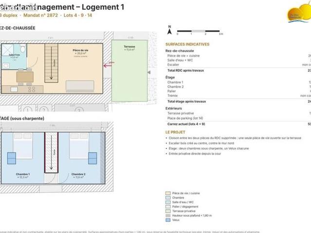 Appartement vente à Auxonne, Côte-d'Or