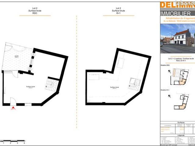 Appartement vente à Lille, Camphin-en-carembault