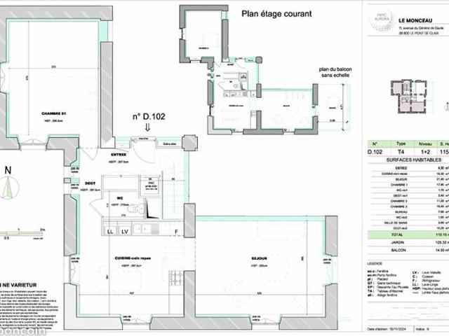 Appartement vente à Le Pont-de-Claix, Isère