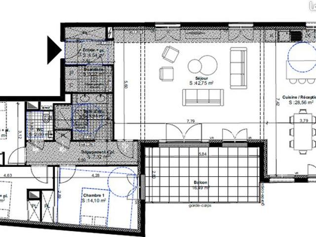 Appartement vente à Tours