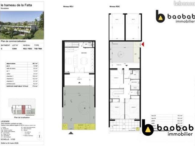 Appartement vente à Chambéry, Novalaise