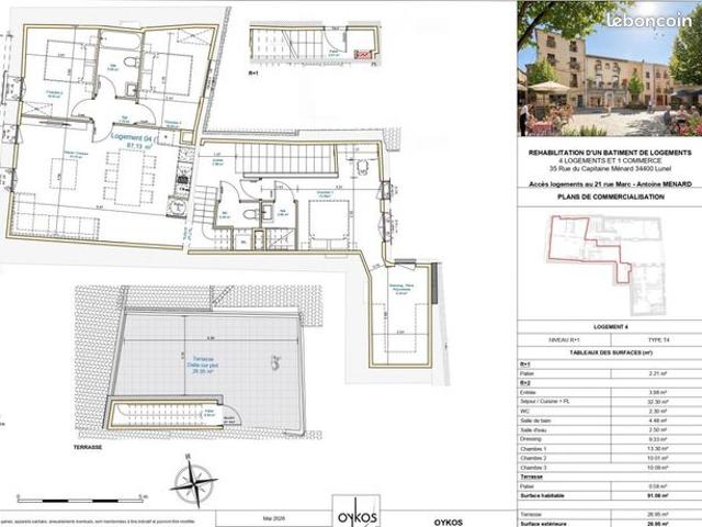 Appartement vente à Montpellier, Lunel