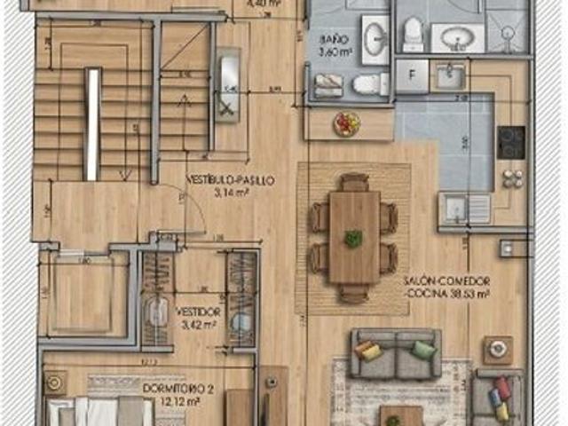 Dúplex en venta en Ferrol