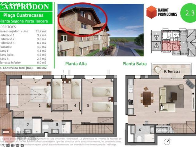 Piso en venta en Camprodon, Girona
